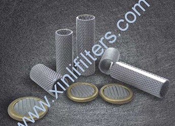 Mini filter element used in valve body